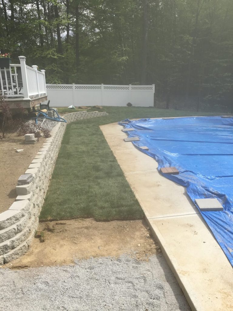 Patio Installation in Bedford New Hampshire