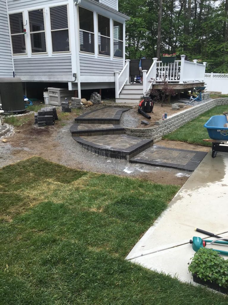Sod and Patio Bedford, NH Picture 13