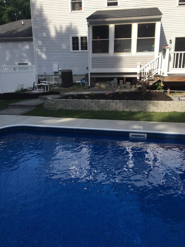 Sod and Patio Instillation Bedford, NH Picture 24