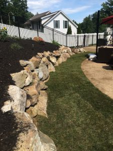 Sod and loam instillation