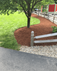 Manchester NH edging and mulching