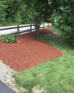 edging and mulching Manchester NH