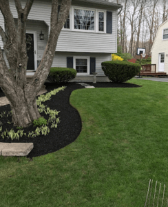 landscape design mulching and edging Manchester NH